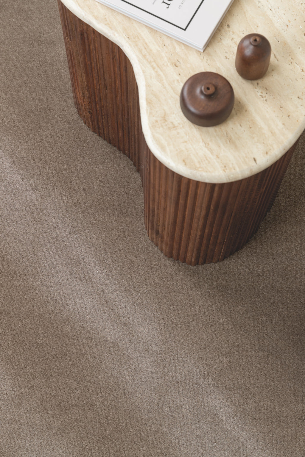 Felisa Teppichboden | Farbe: Taupe (1030) | Detailansicht