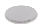 Fellara Dekofell, Silber, Ø 35 cm rund, Seitenansicht
