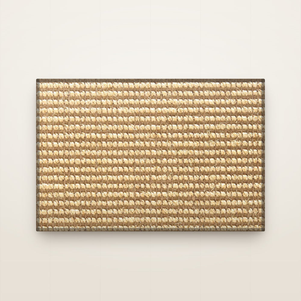 Fibrella Teppich nach Maß, Beige Mittel Meliert