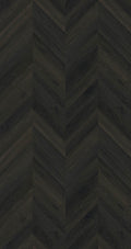 Fintesco Eiche Schwarz Chevron Klebevinyl