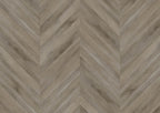 Fintesco Eiche Steingrau Chevron Klebevinyl