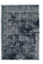 Fiorana Wohnteppich, Anthrazit/Schwarz, Draufsicht