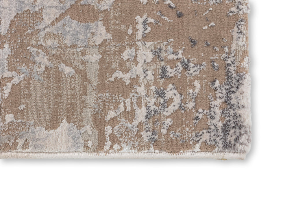 Floreya Wohnteppich, Beige/Grau, Detail 2