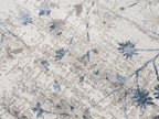 Florina Wohnteppich, Blau, Detail