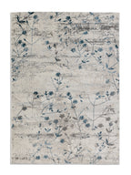 Florina Wohnteppich, Blau, Draufsicht
