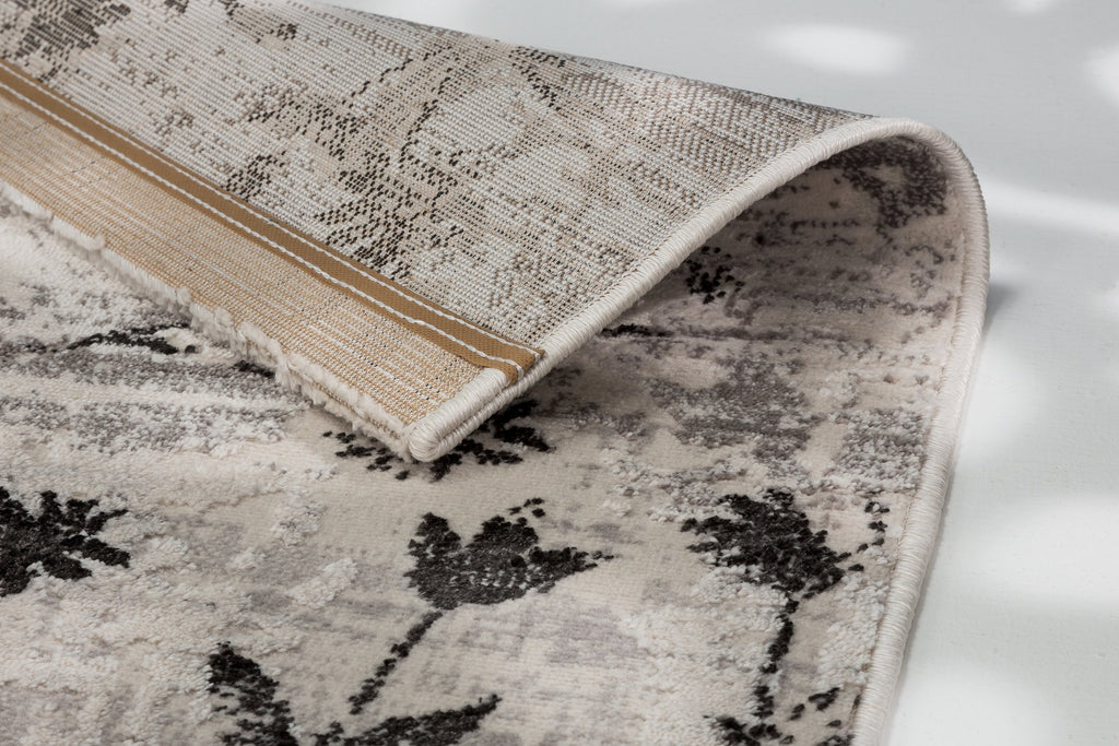 Florina Wohnteppich, Schwarz, Detail 3