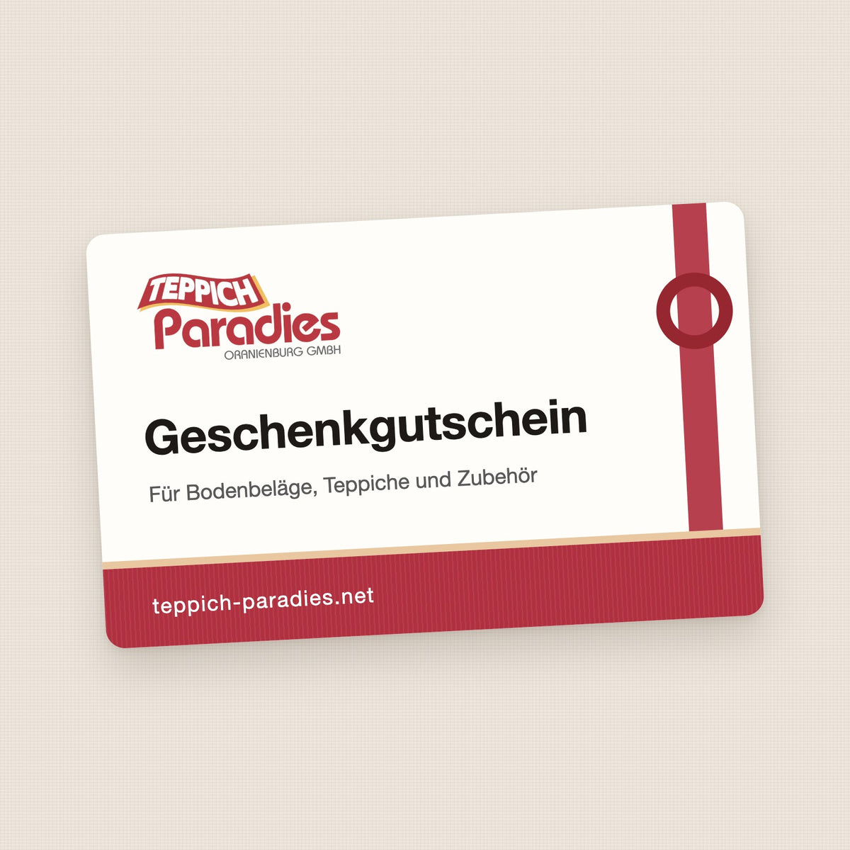 Geschenkgutschein von Teppich Paradies