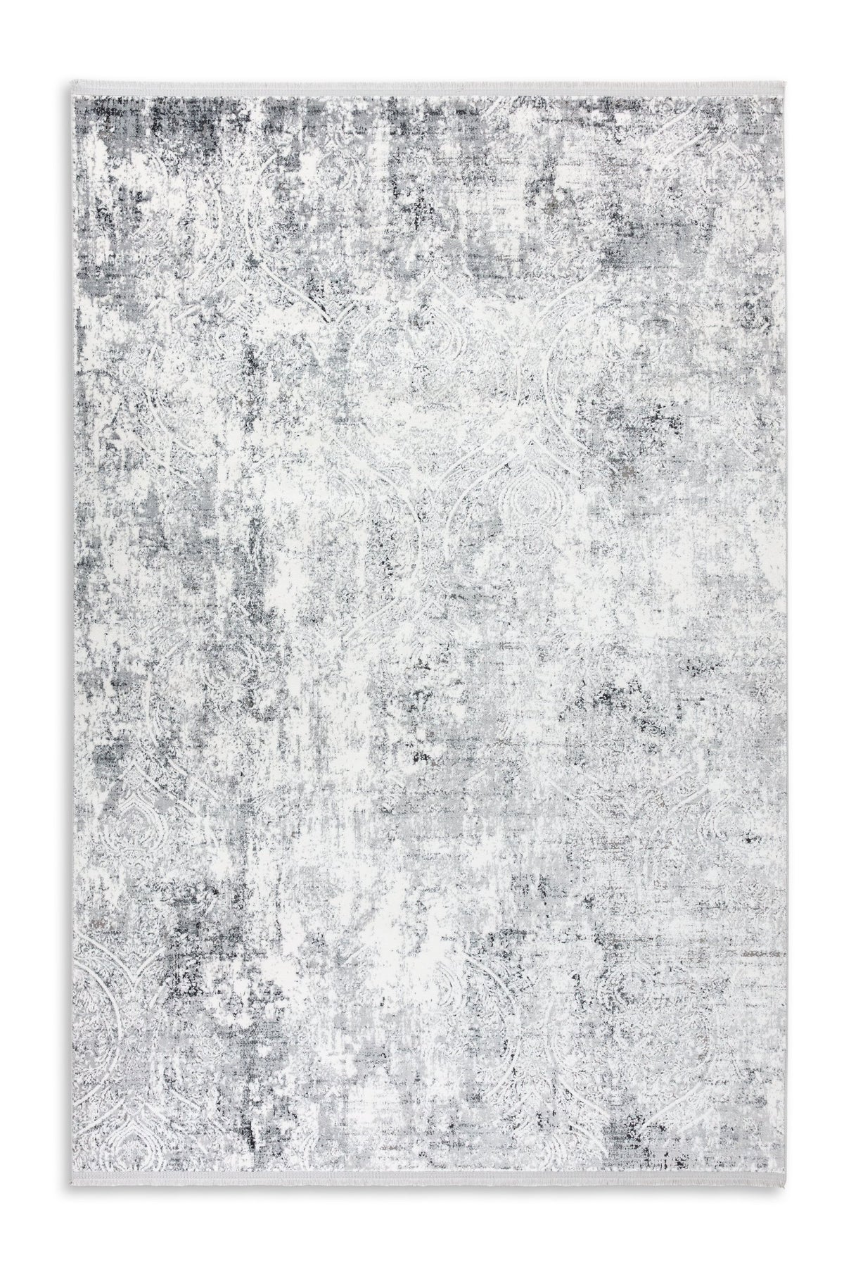 Grisola Wohnteppich, Grau, Draufsicht
