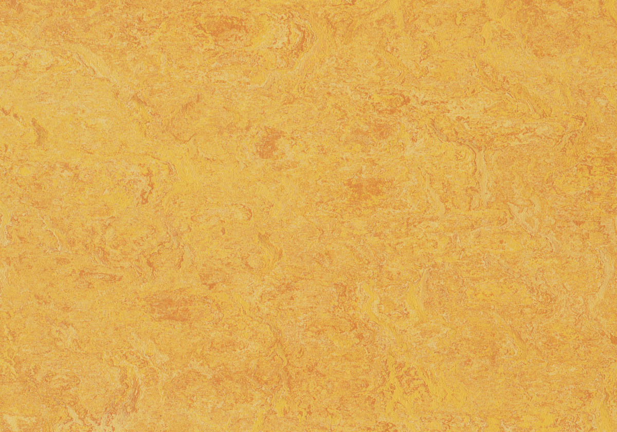 Ibrovano Linoleumboden 200cm | Farbe: Safrangelb | Farbansicht