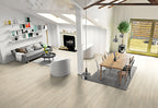 Isento Eiche Sand Klickvinyl – Raumbeispiel (Farbe kann abweichen)
