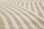 Kringla Wohnteppich, Creme, Detail 2