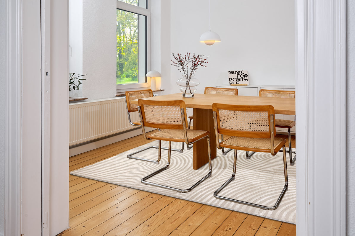 Kringla Wohnteppich, Creme, Raumbild 3