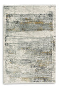 Kupra Wohnteppich, Creme/Kupfer, Draufsicht