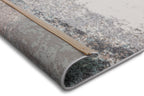 Lanora Wohnteppich, Grau/Creme, Rückseite