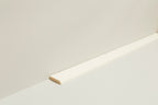 Lignova Flachleiste 5x23mm | Farbe: Weiß RAL 9010 | Produktbild