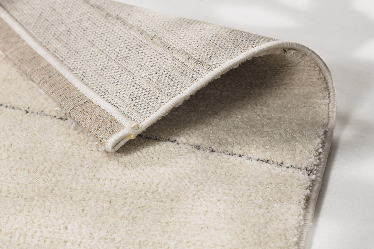 Linetta Wohnteppich, Creme, Detail 3