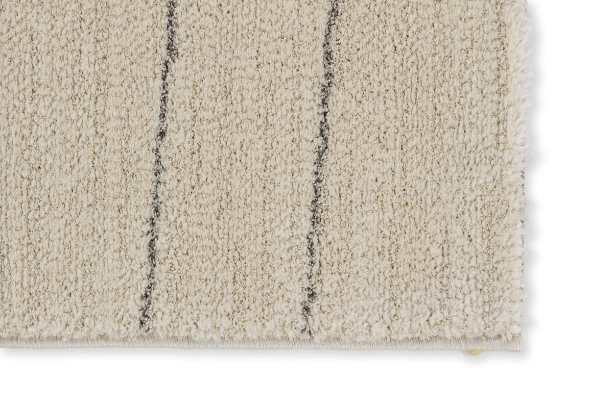 Linetta Wohnteppich, Creme, Detail