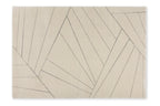 Linetta Wohnteppich, Creme, Draufsicht