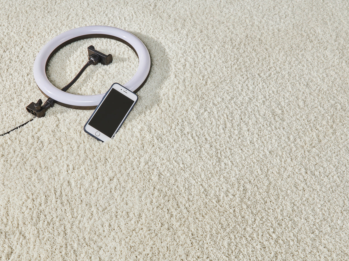Lunaris Teppichboden | Farbe: Creme (070) | Detailansicht 2