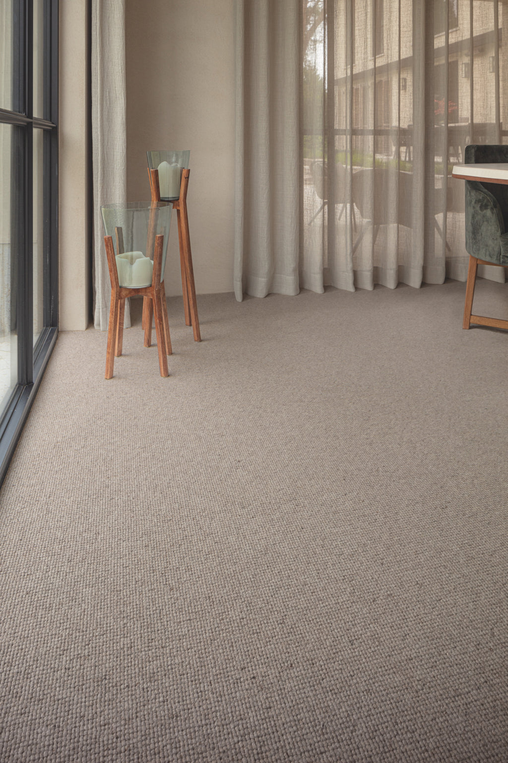 Marlena Teppichboden | Farbe: Taupe (140) | Raumansicht