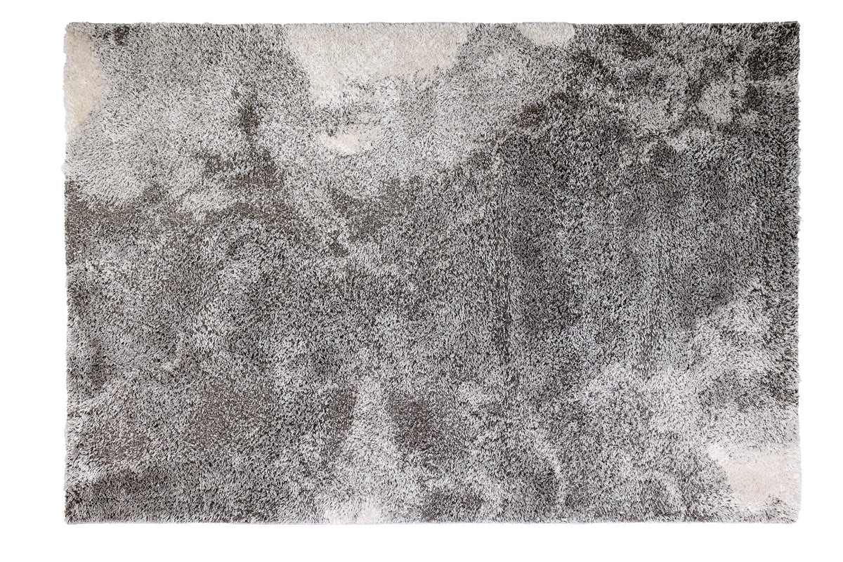 Marmora Wohnteppich, Silber, Draufsicht