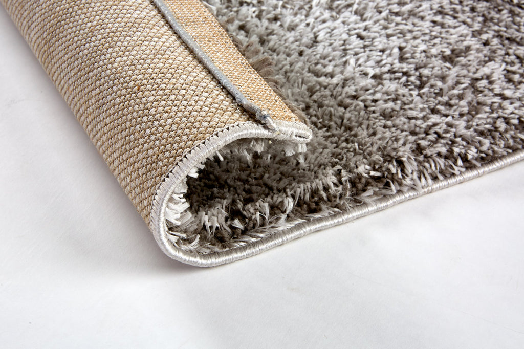 Marmora Wohnteppich, Silber, Rückseite