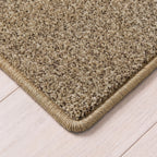 Mirello Teppich nach Maß | Farbe: Sand (460) | gekettelte Kante (Beispielbild, Farbe kann abweichen)