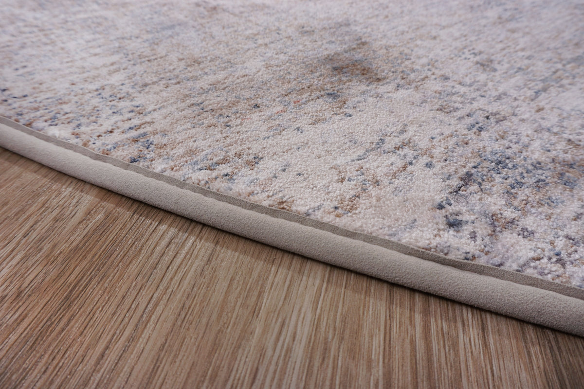Mosaya Wohnteppich, Silber/Beige, Detail