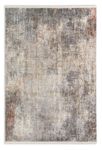Mosaya Wohnteppich, Silber/Beige, Draufsicht