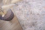 Mosaya Wohnteppich, Silber/Beige, Raumbild