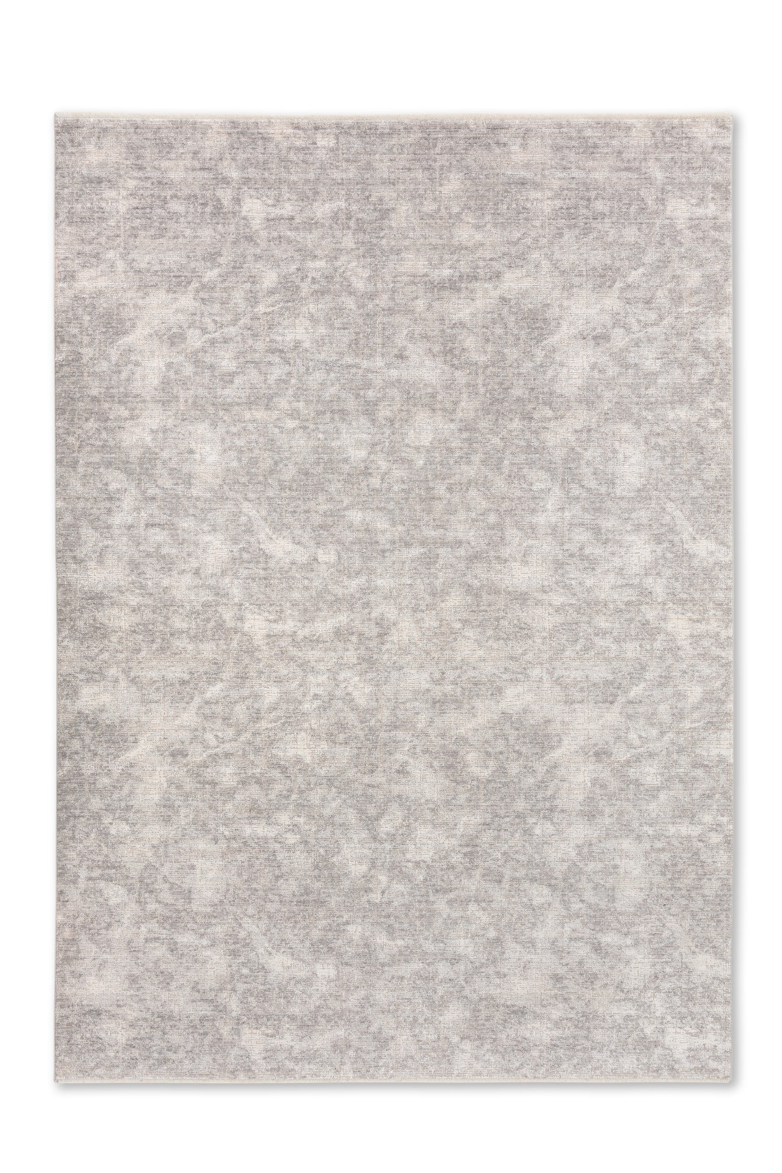 Nerola Wohnteppich, Hellsilber, Draufsicht
