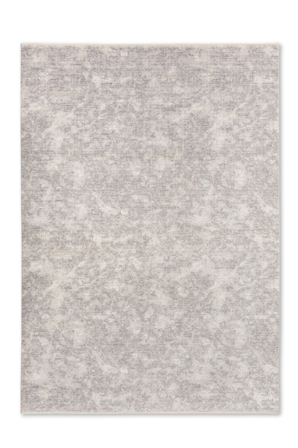 Nerola Wohnteppich, Hellsilber, Draufsicht