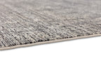 Nerola Wohnteppich, Silber/Schwarz, Detail 4