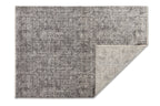 Nerola Wohnteppich, Silber/Schwarz, Detail