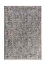 Nerola Wohnteppich, Silber/Schwarz, Draufsicht