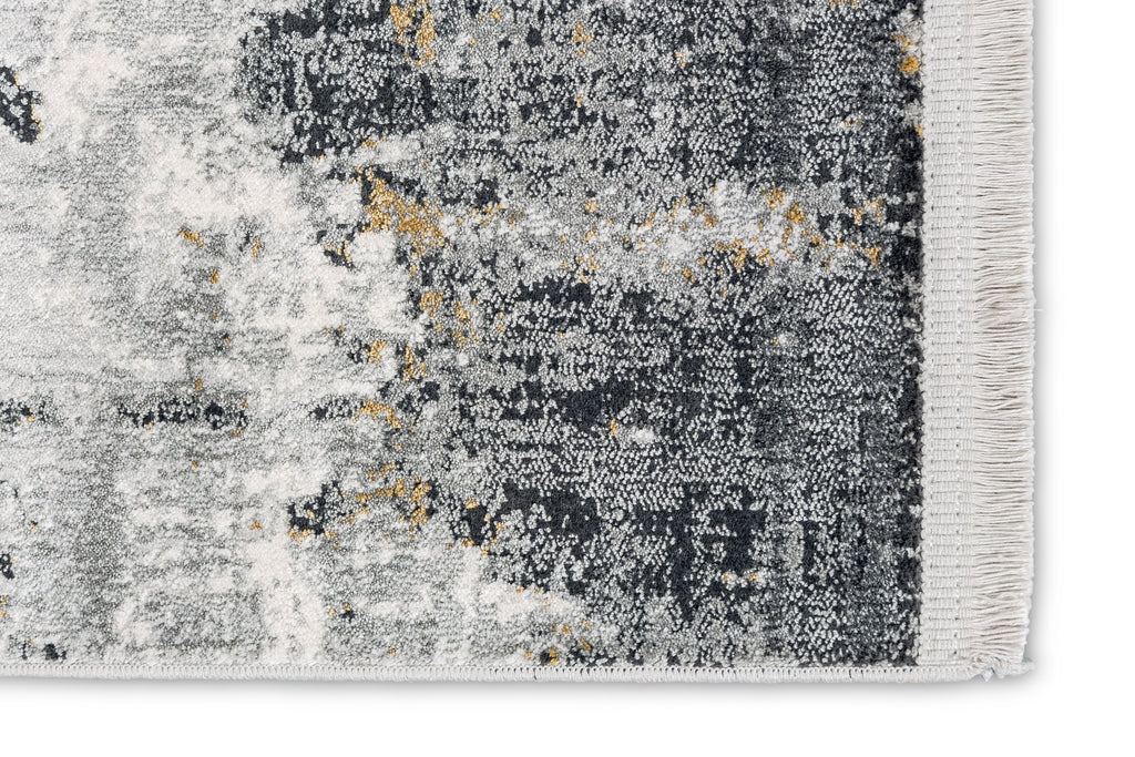 Noxara Wohnteppich, Anthrazit/Creme, Detail 2