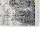 Noxara Wohnteppich, Anthrazit/Creme, Detail 2