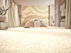 Ophelia Teppichboden | Farbe: Creme (070) | Raumansicht (Beispielbild, Farbe kann abweichen)