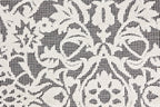 Ornella Wohnteppich, Grau/Weiß, Detail 2