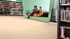 Ostrevia PVC-Boden homogen 200cm | Farbe: Elfenbein | Raumansicht