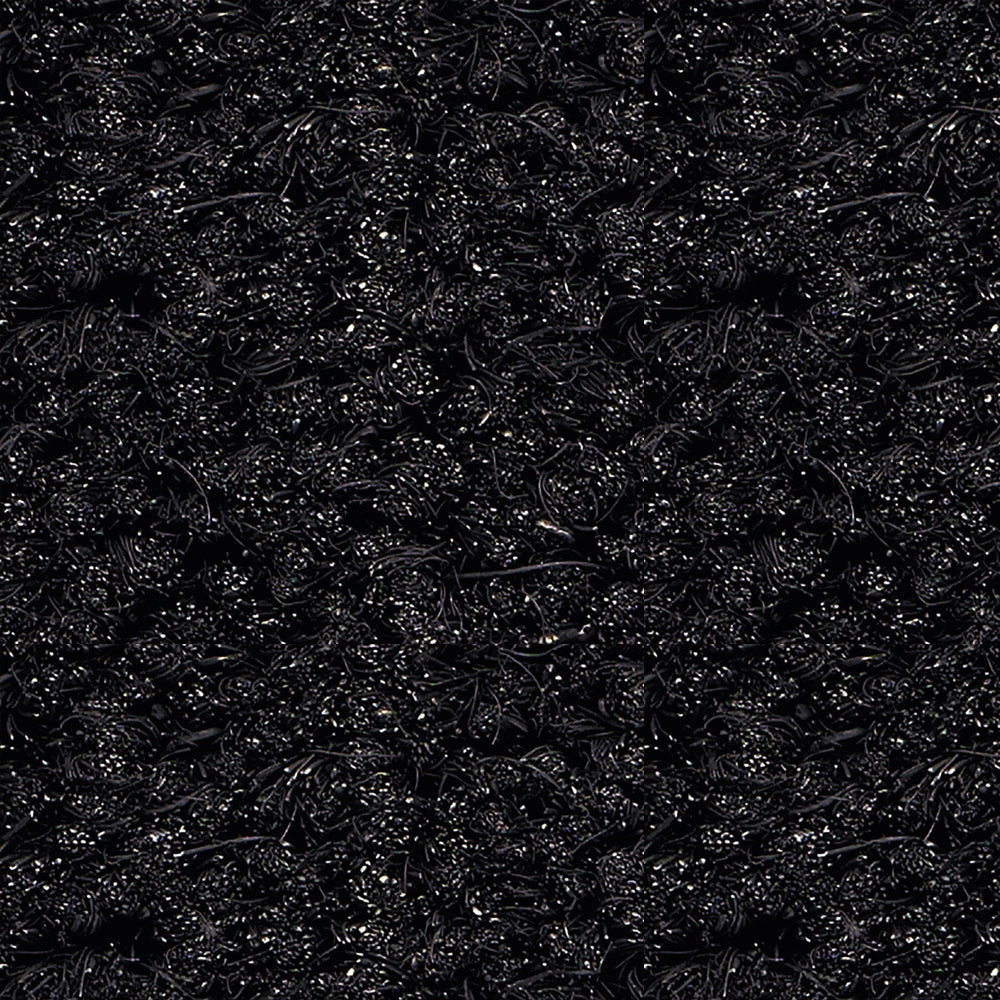 Palmira Kokos-Sauberlauf von der Rolle | Farbe: Schwarz | Farbansicht