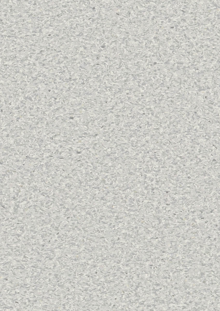 Pirelano PVC-Boden homogen 200cm | Farbe: Weißgrau | Farbansicht