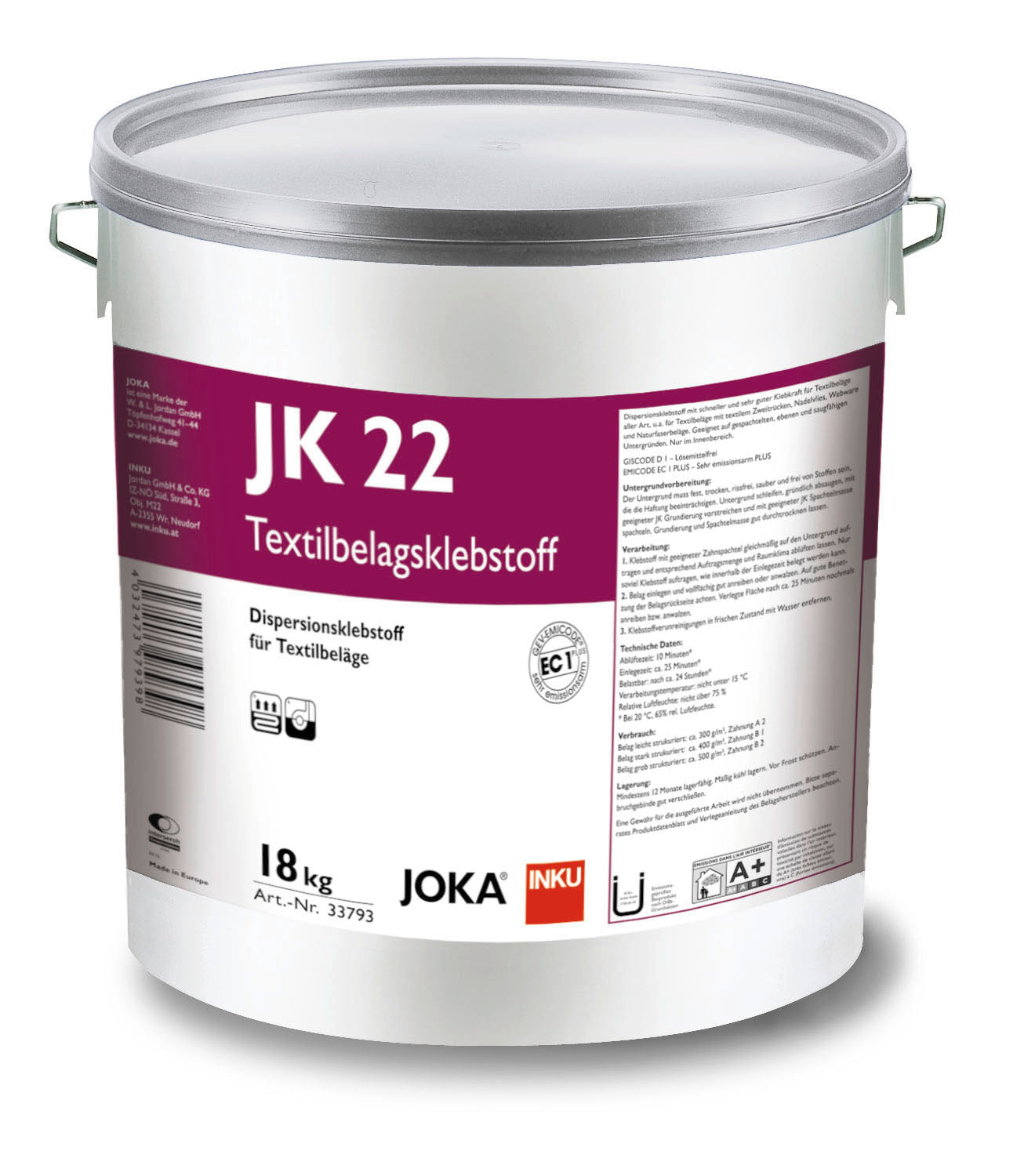 JOKA JK 22 Textilklebstoff