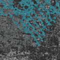 Zeyla Teppich nach Maß | Farbe: Türkis (991) | Musterfoto (Farbe kann abweichen)