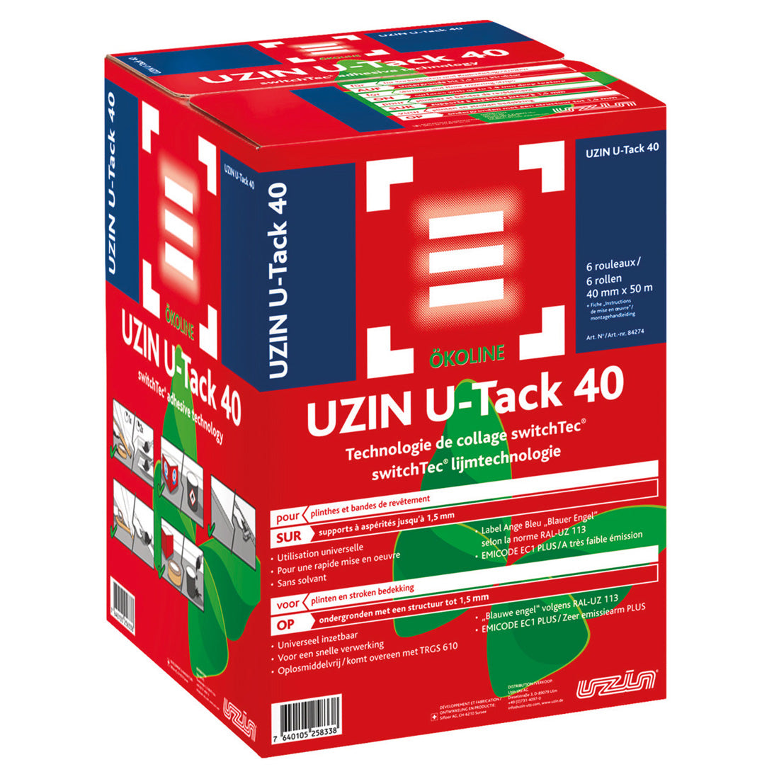 UZIN U-Tack Universal-Sockelklebeband