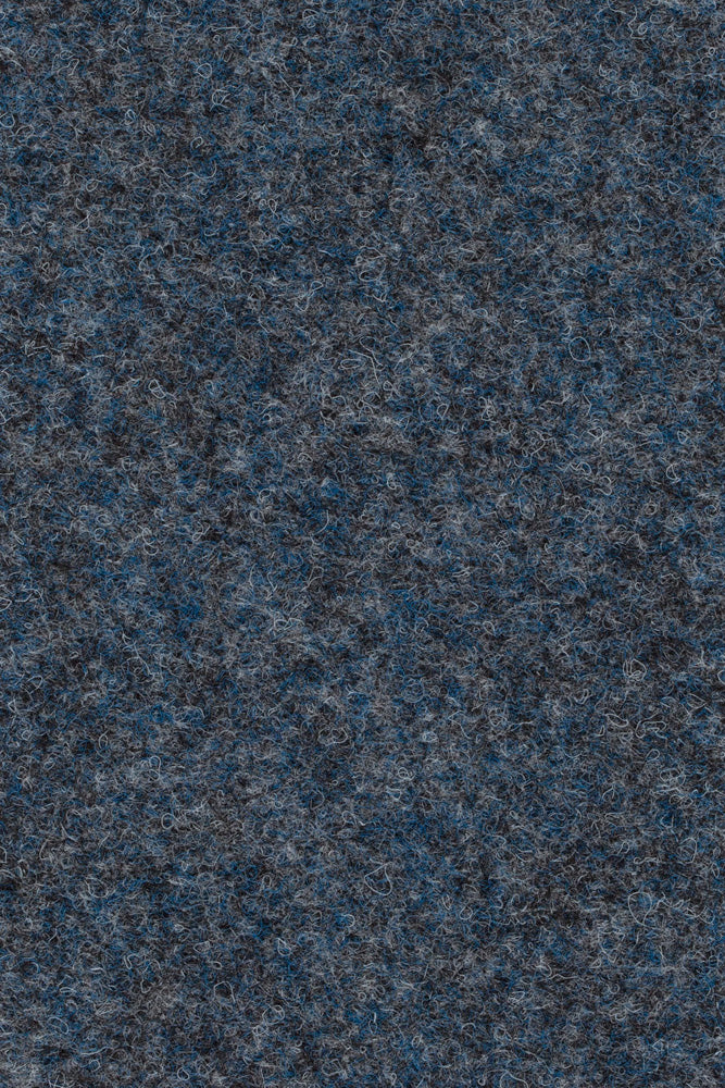 Karindo Nadelvlies Teppichboden Blau Tief Gedeckt