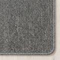 Quarzo Teppich nach Maß | Farbe: Grau (0573) | gekettelte Kante (Beispielbild, Farbe kann abweichen)