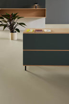 Quendolo Linoleumboden 200cm | Farbe: Kieselbeige | Raumansicht