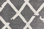 Raunika Wohnteppich, Grau/Weiß, Detail 2