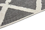 Raunika Wohnteppich, Grau/Weiß, Detail 4